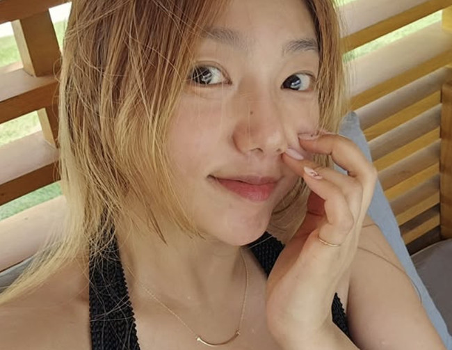 이채영 소셜 계정 캡처