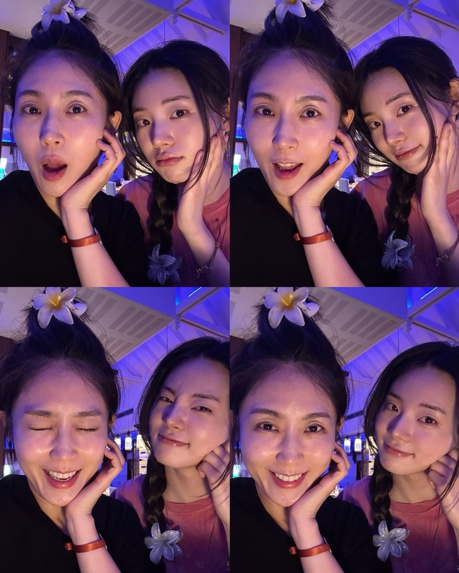 손지윤, 신시아 /사진=신시아 소셜미디어